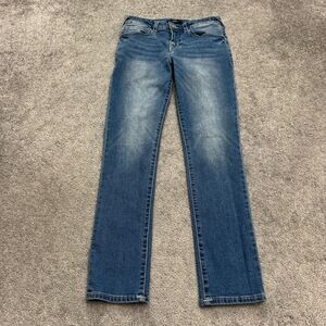 True Religion Rocco Relaxed Skinny Jeans Boys 12 Blue Medium Wash Stretch Casual